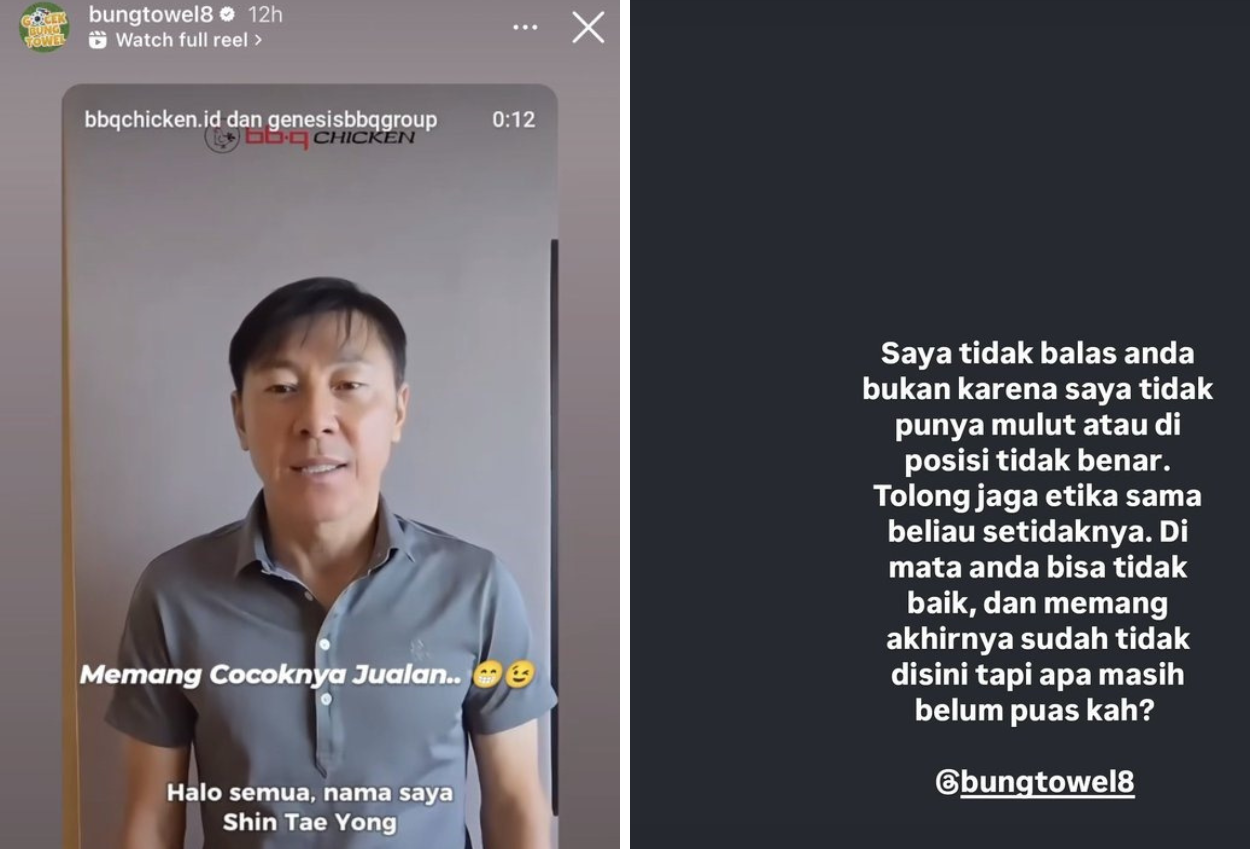 Shin Tae yong Disebut 'Cocoknya Jualan' oleh Bung Towel, Penerjemah STY Langsung Beri Tanggapan