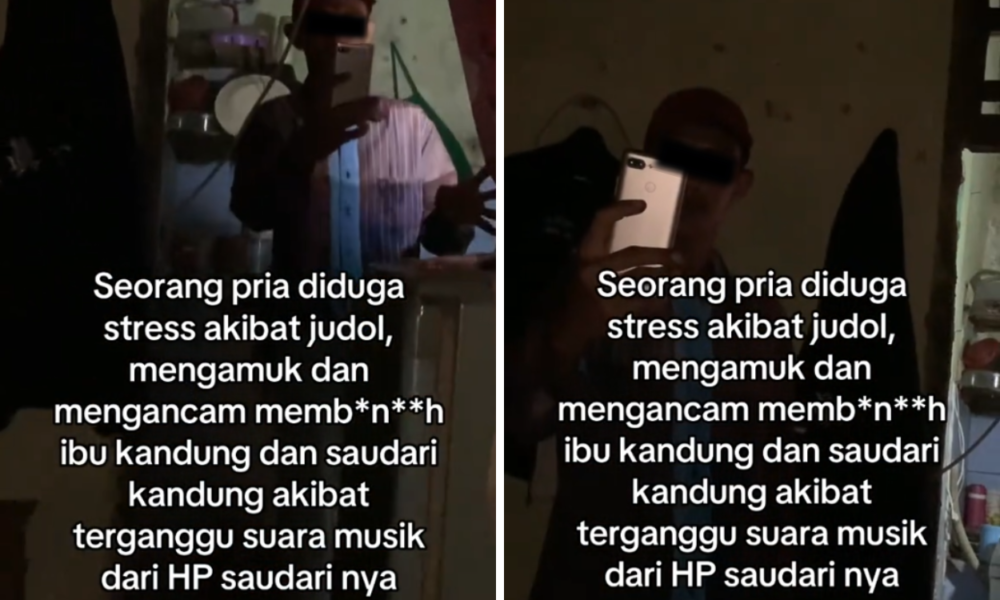 Stres Ikut Judol, Pria Ancam Bunuh Ibu dan Saudari Gegara Terganggu Suara Musik