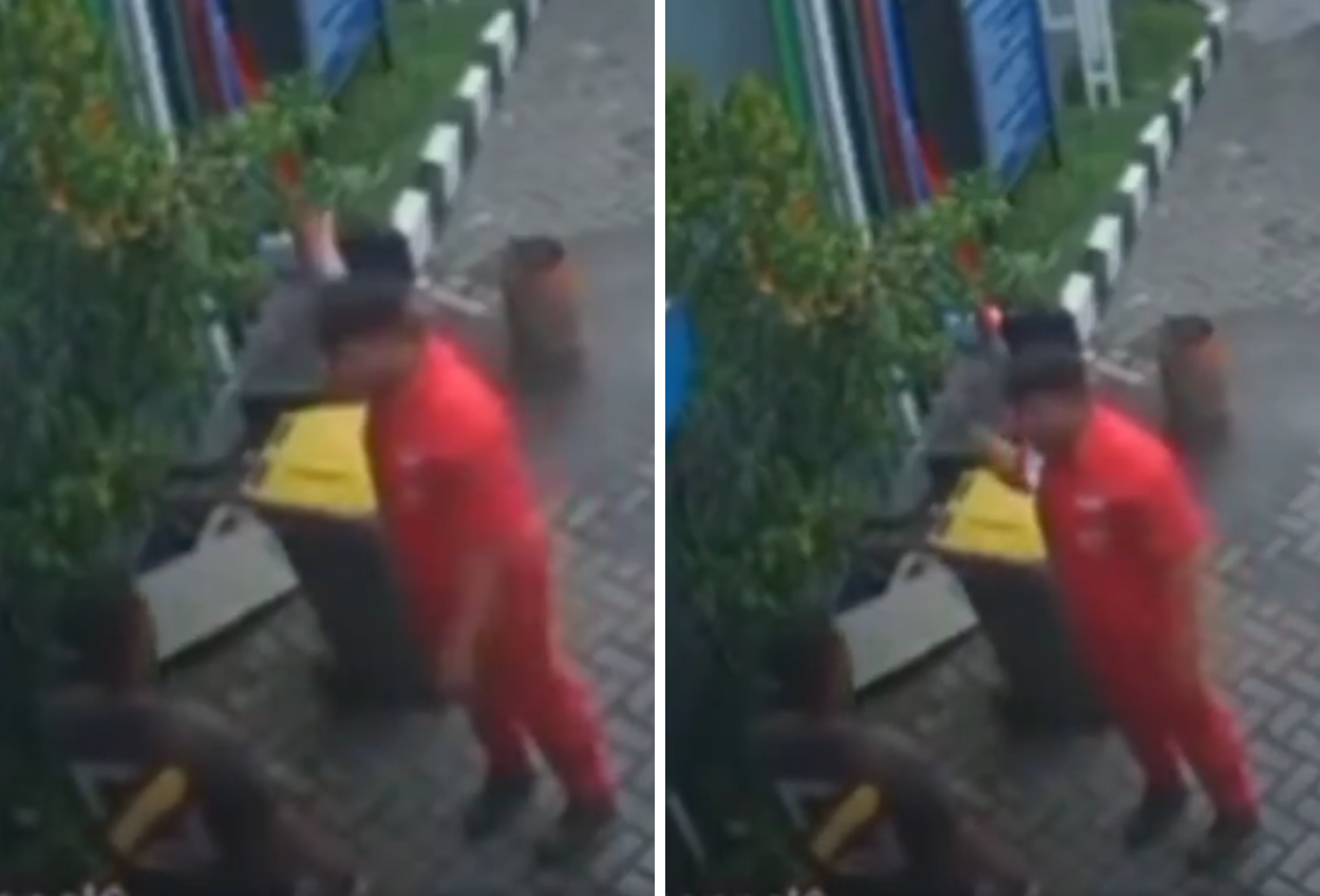 Tak Terima Ditegur Merokok, Petugas SPBU di Surabaya Dikeroyok oleh Sejumlah Pria