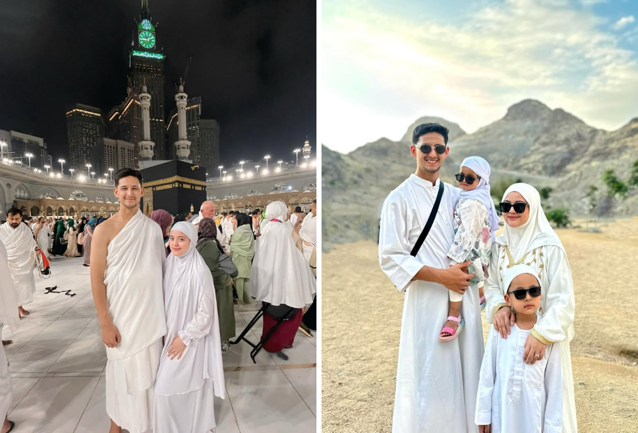 Tasya Kamila Nikmati Liburan Akhir Tahun dengan Ibadah Umrah Bersama Suami dan Kedua Anaknya