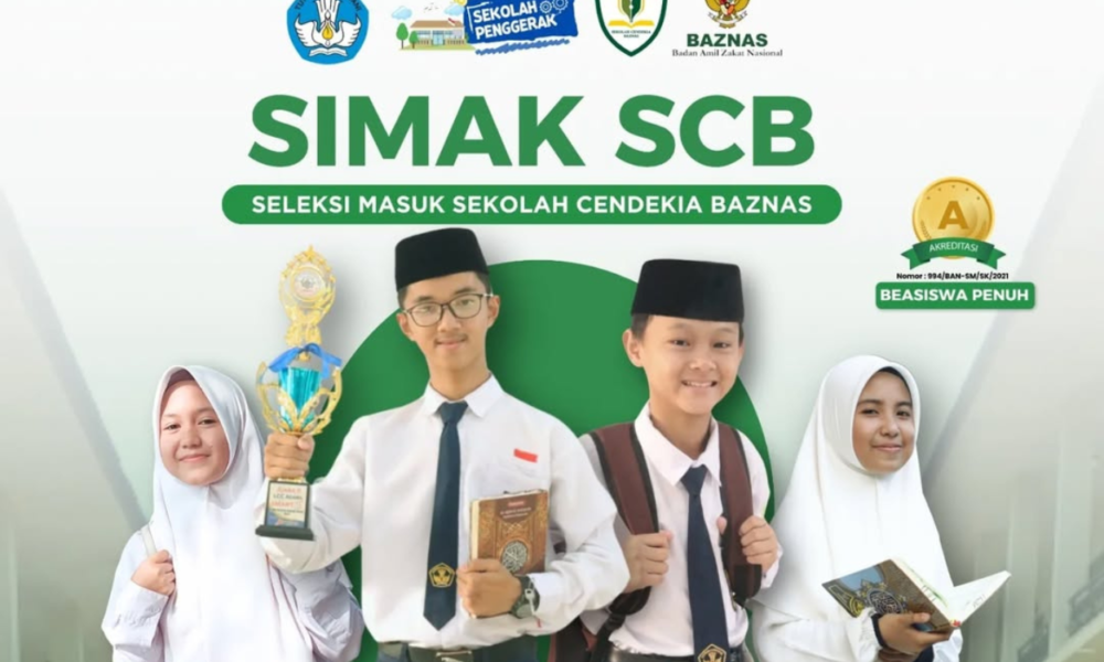 Telah Dibuka, Beasiswa Cendekia Baznas 20252026 untuk SMP, Simak Syarat dan Cara Daftarnya!