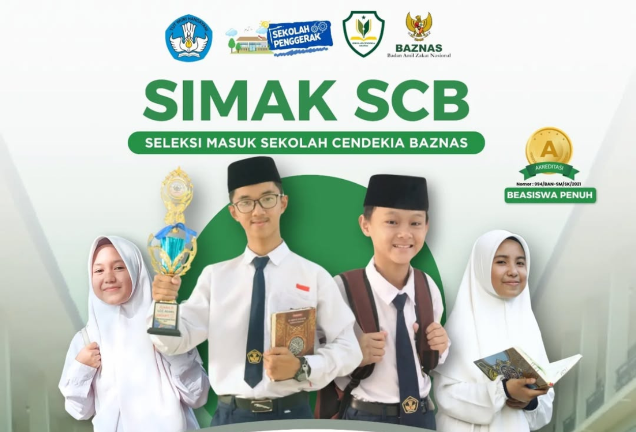 Telah Dibuka, Beasiswa Cendekia Baznas 20252026 untuk SMP, Simak Syarat dan Cara Daftarnya!