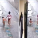 Terekam CCTV, Detik detik Balita Usia 3,5 Tahun Terseret Arus Got Saat Bermain Hujan hujanan