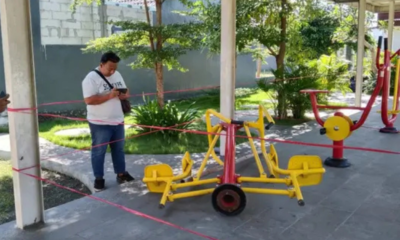 Terekam Video, Balita di Gresik Tewas Tertimpa Alat Olahraga Fasilitas Umum