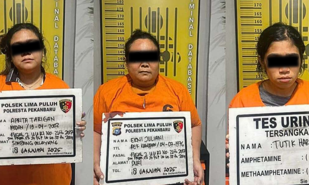 Tiga Wanita di Pekanbaru Jual Bayi di TikTok Seharga Rp35 Juta