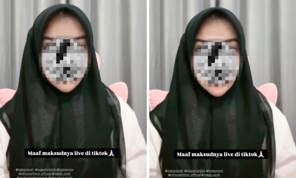 TikToker asal Aceh yang Joget DJ sambil Lantunkan Ayat Alquran Akhirnya Minta Maaf