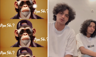 Vadel Badjideh Ngamuk Mukanya Diganti jadi Gambar Monyet di Video Klip Band Radja