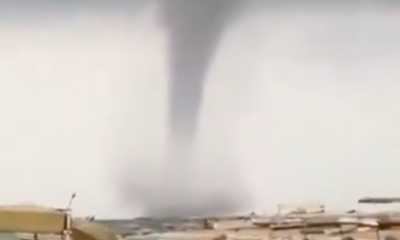 Viral! Cuaca Ekstrem di Makkah Sebabkan Pusaran Angin Mirip Tornado