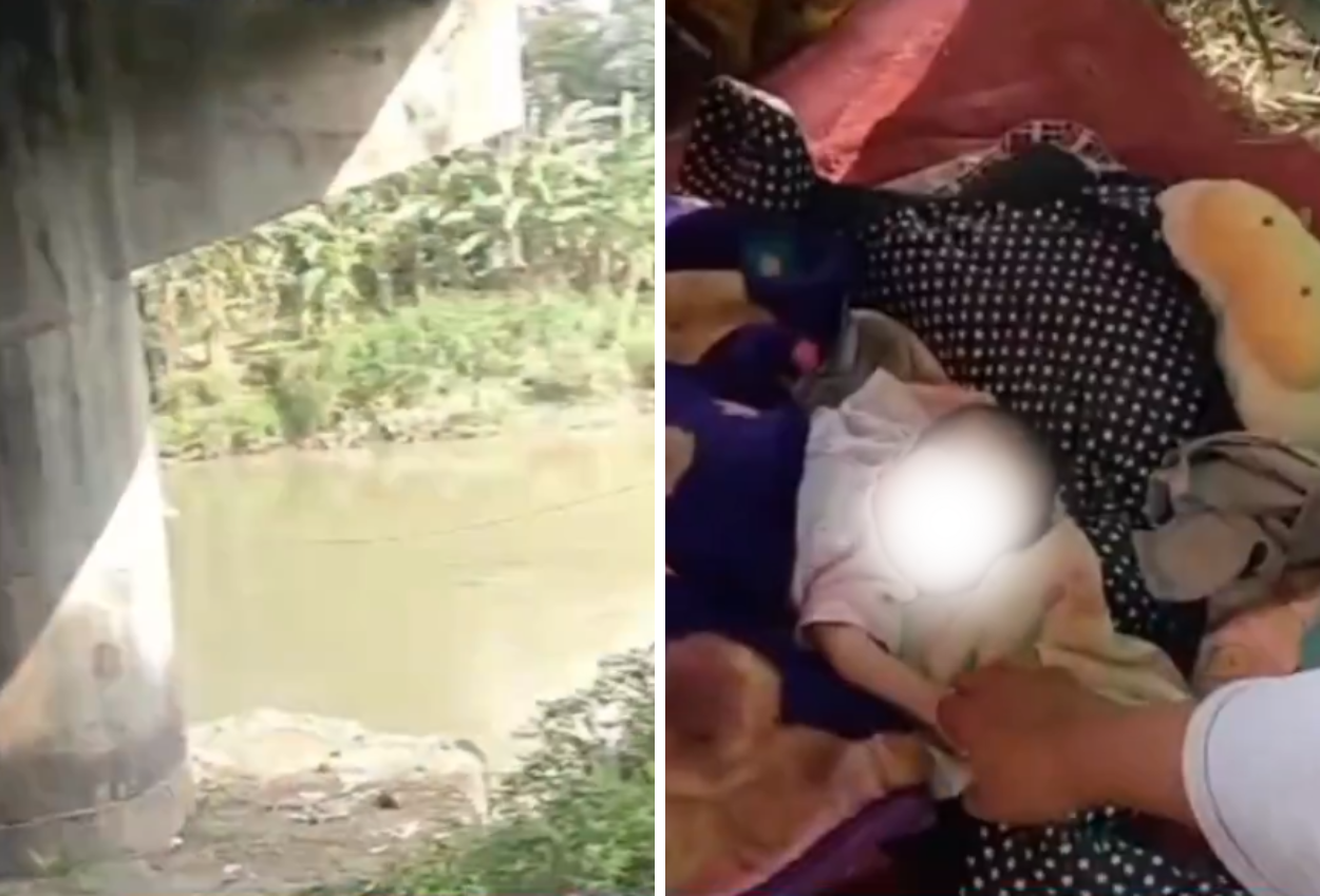 Viral! Ibu Muda di Cileungsi Melahirkan di Kolong Jembatan