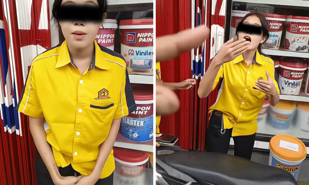Viral! Karyawan Wanita Dipaksa Driver Ojol Angkat Cat dan Ikat ke Motor