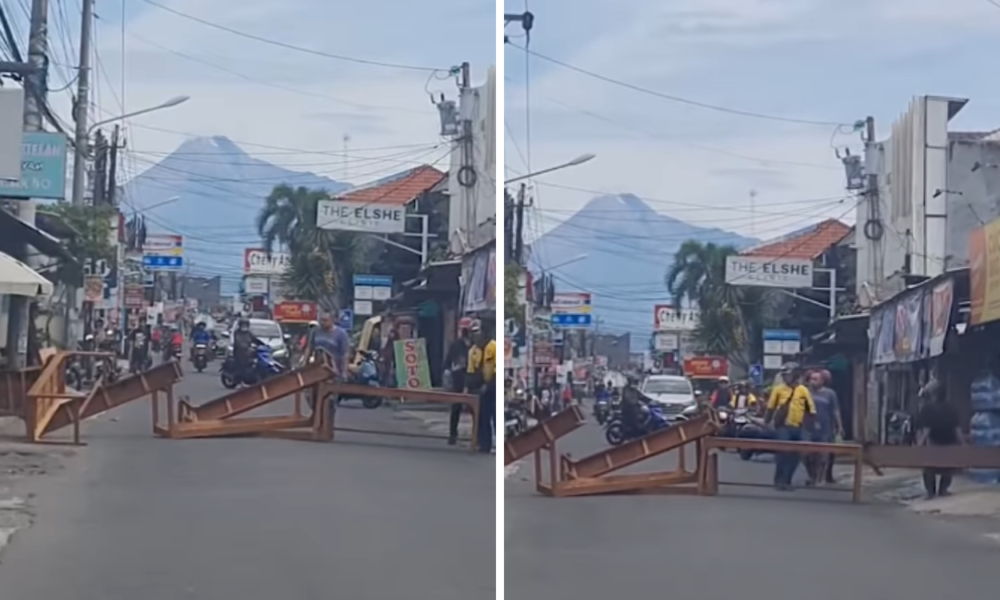 Viral! Lupa Bawa Motor, Pria di Sleman Ngamuk hingga Blokade Jalan