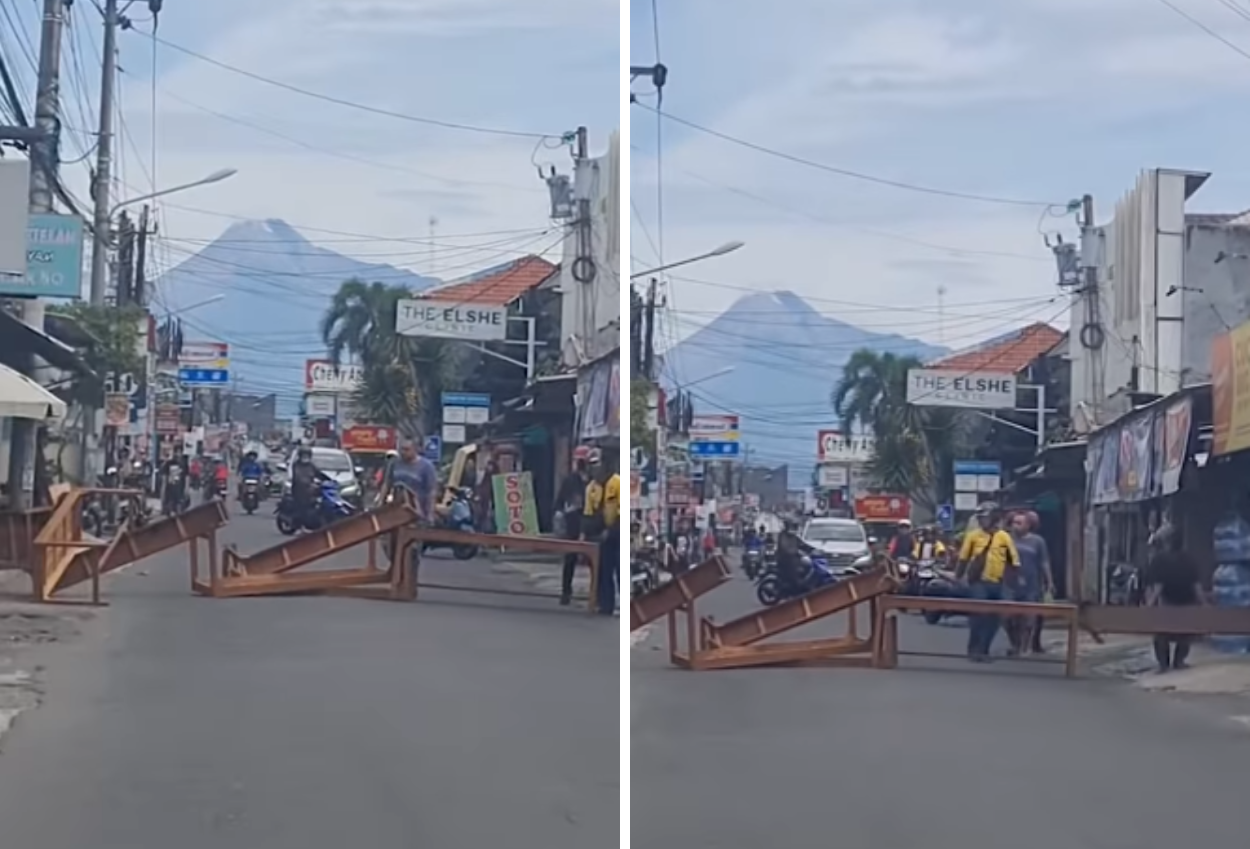 Viral! Lupa Bawa Motor, Pria di Sleman Ngamuk hingga Blokade Jalan