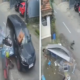 Viral! Mobil Tabrak Pedagang Bakso di Kediri hingga Gerobak Hancur