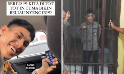 Viral! Oknum Polisi Muda yang Gunakan Sirine untuk Bercanda Kini Ditangkap