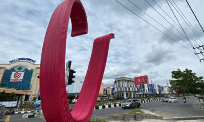 Viral! Pembangunan Tugu Pesut Samarinda Habiskan Anggaran Rp1,8 Miliar