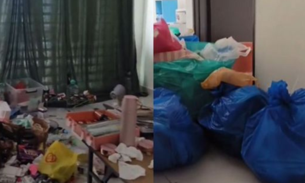 Viral! Penyewa Nunggak dan Tinggalkan Rumah Penuh Tumpukan Sampah dan Rayap