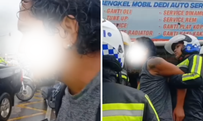 Viral! Pria Naik Hilux Todongkan Pistol usai Tabrak Sejumlah Motor di Puncak Bogor