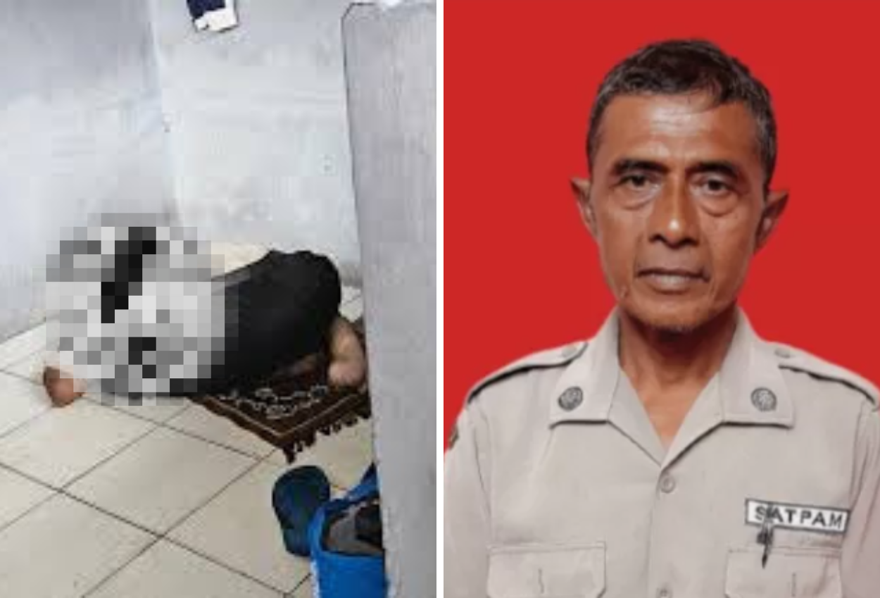 Viral! Satpam SMPN 3 Bogor Meninggal Sujud Saat Salat Zuhur