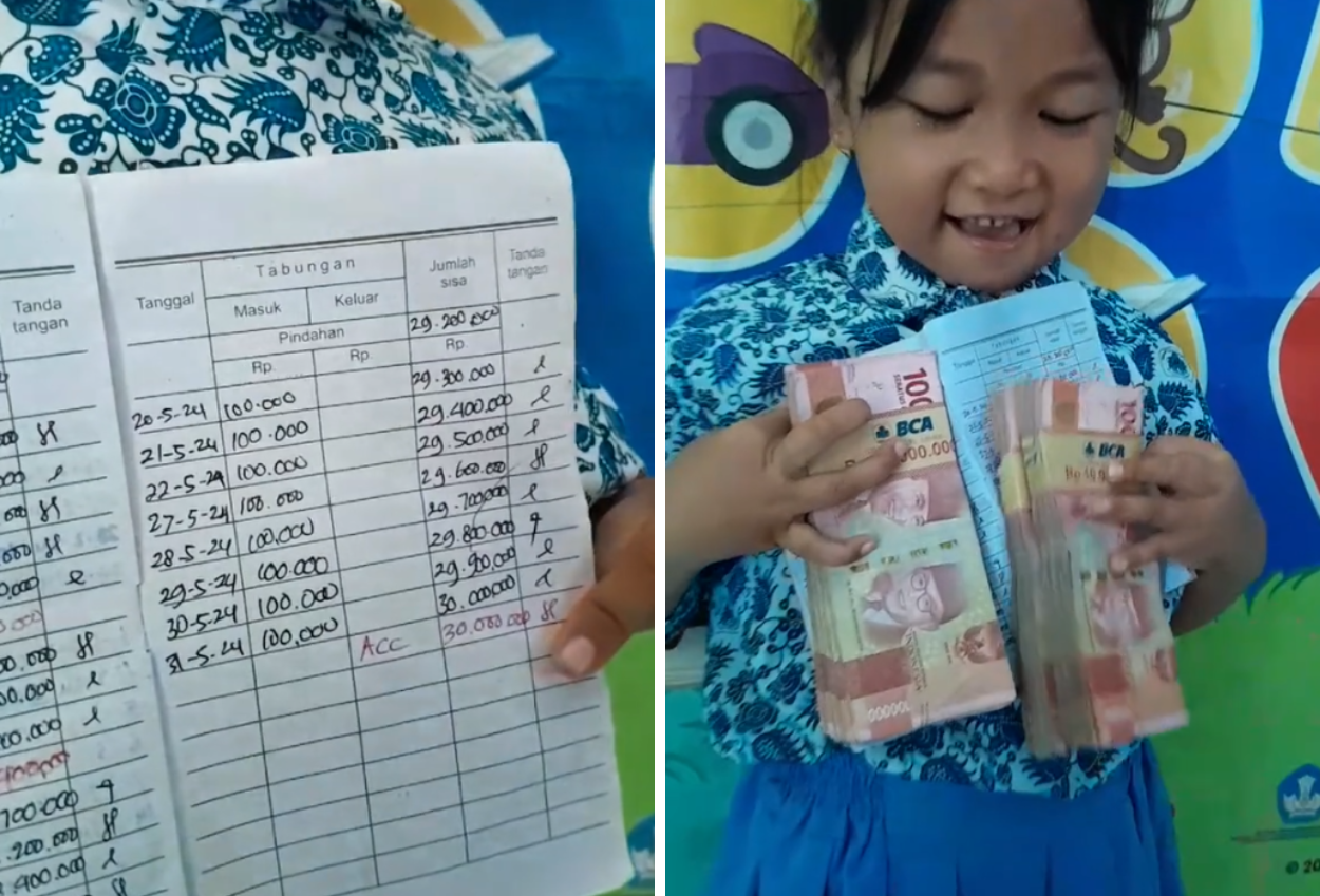 Viral! Tabungan Anak PAUD Ini Capai Rp30 Juta, Potongan Biaya Admin Jadi Sorotan