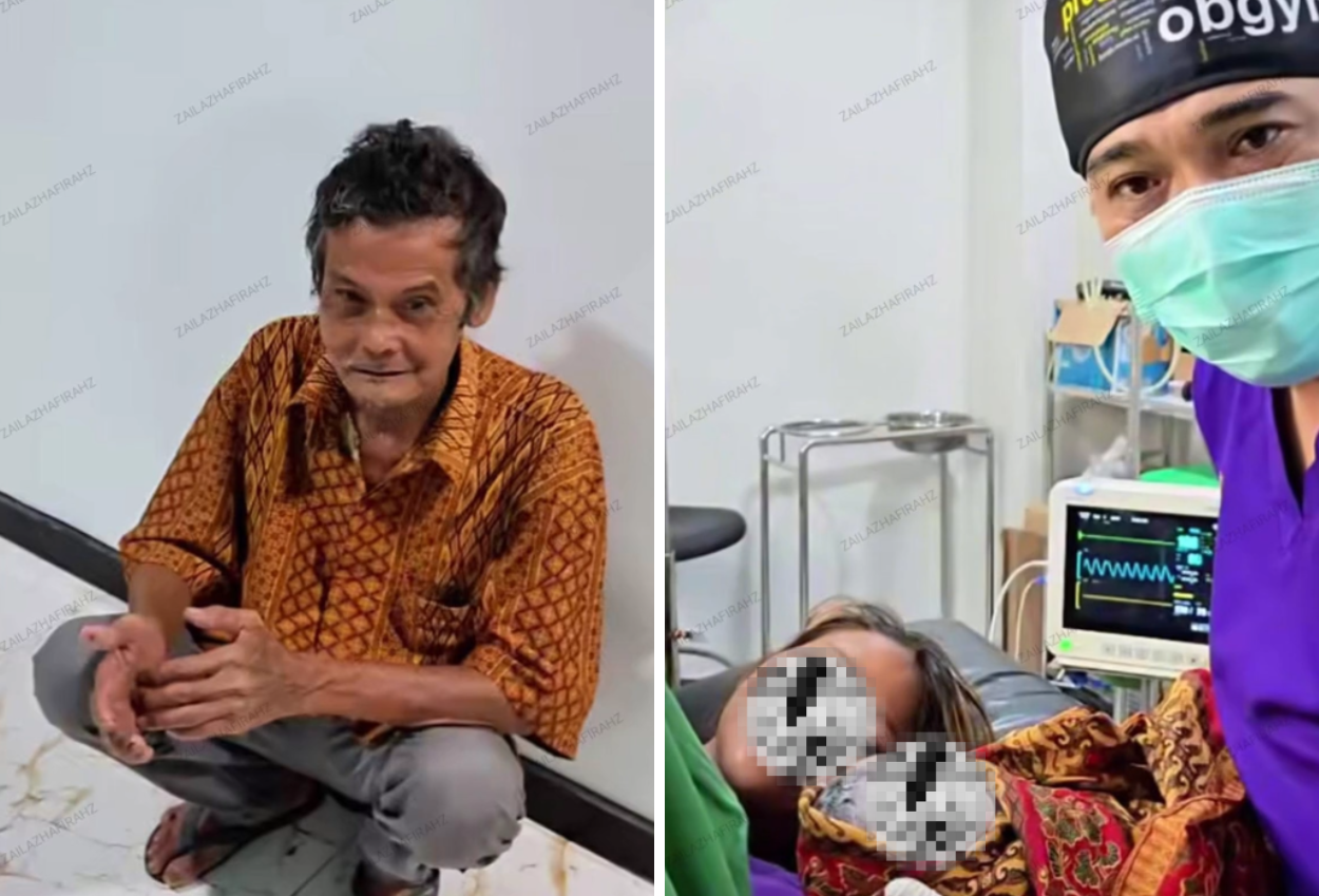 Viral di Binjai Ayah Berjalan Kaki Bantu Anaknya yang Pendarahan Hendak Melahirkan, Diduga Tak Mampu dan Ditinggal Suami