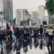 Bem Si Gelar Aksi 'indonesia Gelap' Datangi Patung Kuda, Beberapa Jalur Alami Pengalihan Arus