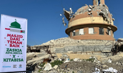 Bangun Masjid Di Tengah Reruntuhan Gaza, Zaskia Mecca Nangis Terharu Atas Izin Allah, Alhamdulillah