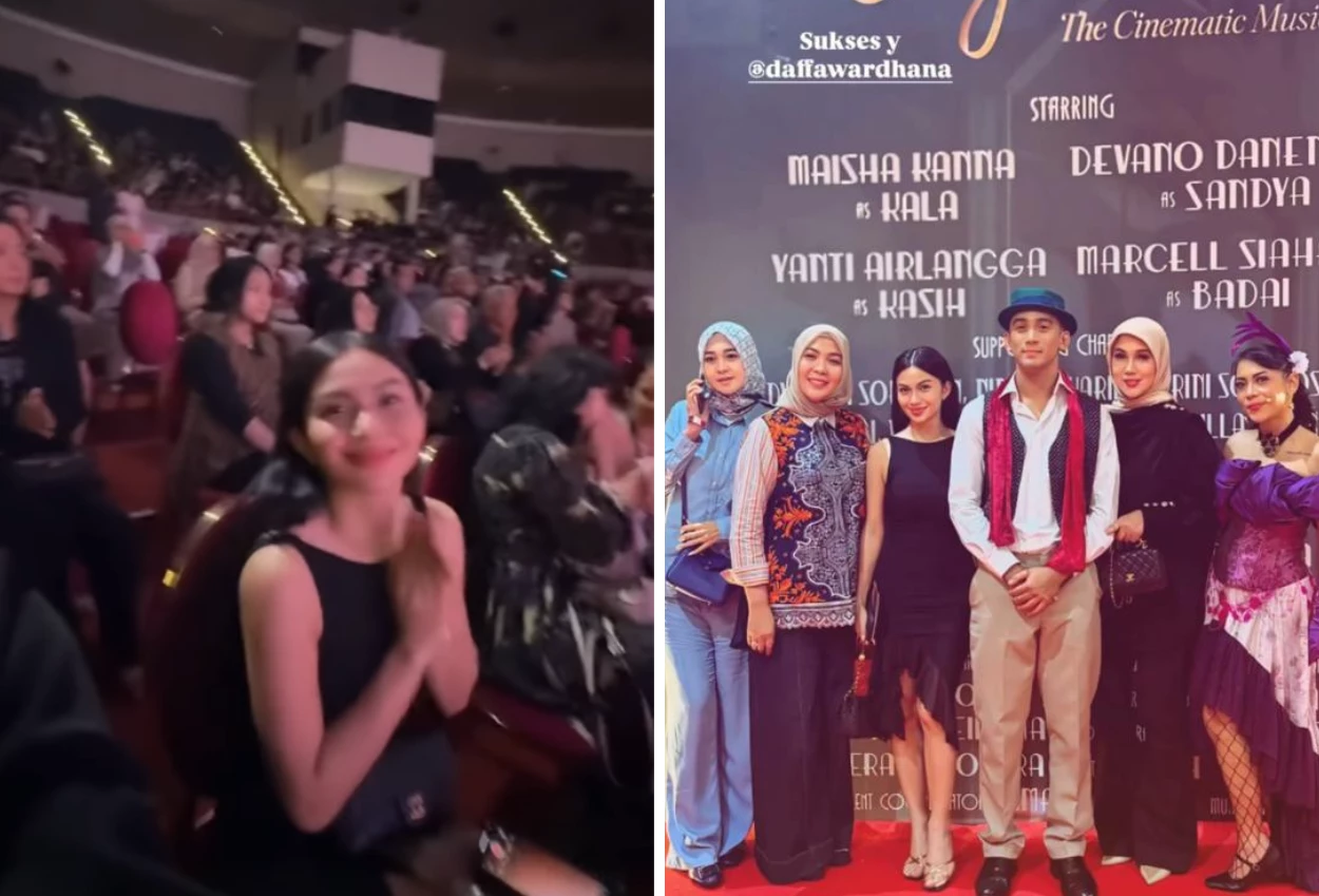 Bucin Era, Ariel Tatum Nonton Penampilan Daffa Wardhana Di Teater Musikal