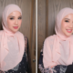 Chacha Frederica Terharu saat Peresmian Masjid Agung Kendal
