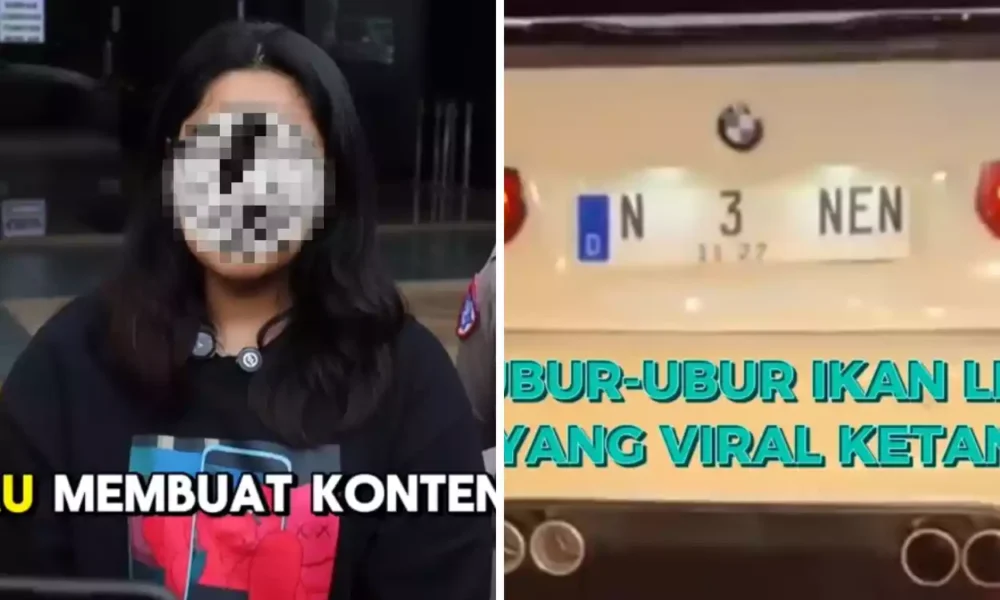 Demi Konten Jedag Jedug, Bmw Di Malang Pakai Nopol N 3 Nen Berujung Ditilang