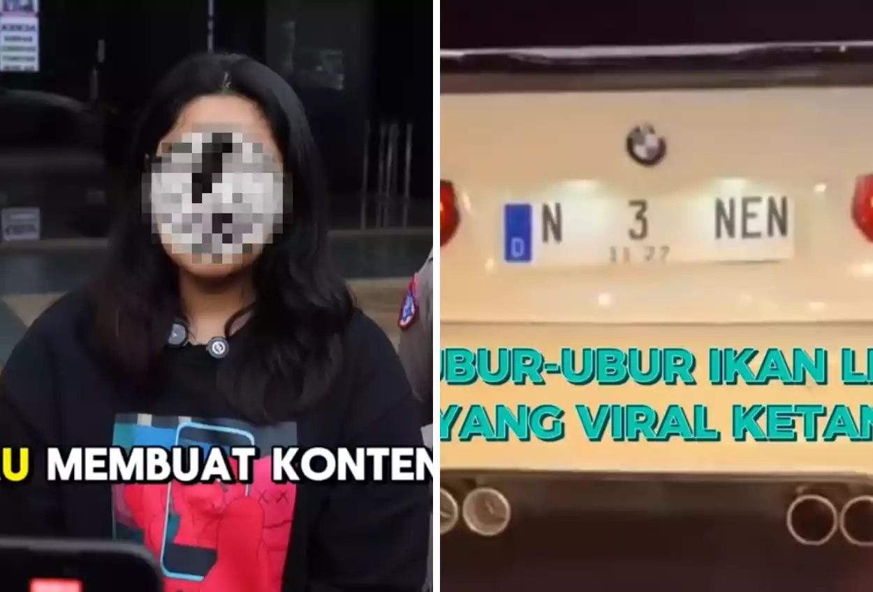 Demi Konten Jedag Jedug, Bmw Di Malang Pakai Nopol N 3 Nen Berujung Ditilang