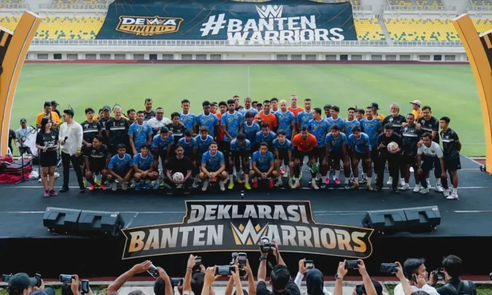 Dewa United Fc Resmi Jadi Representasi Banten Di Liga 1 Dengan Julukan 'banten Warriors'
