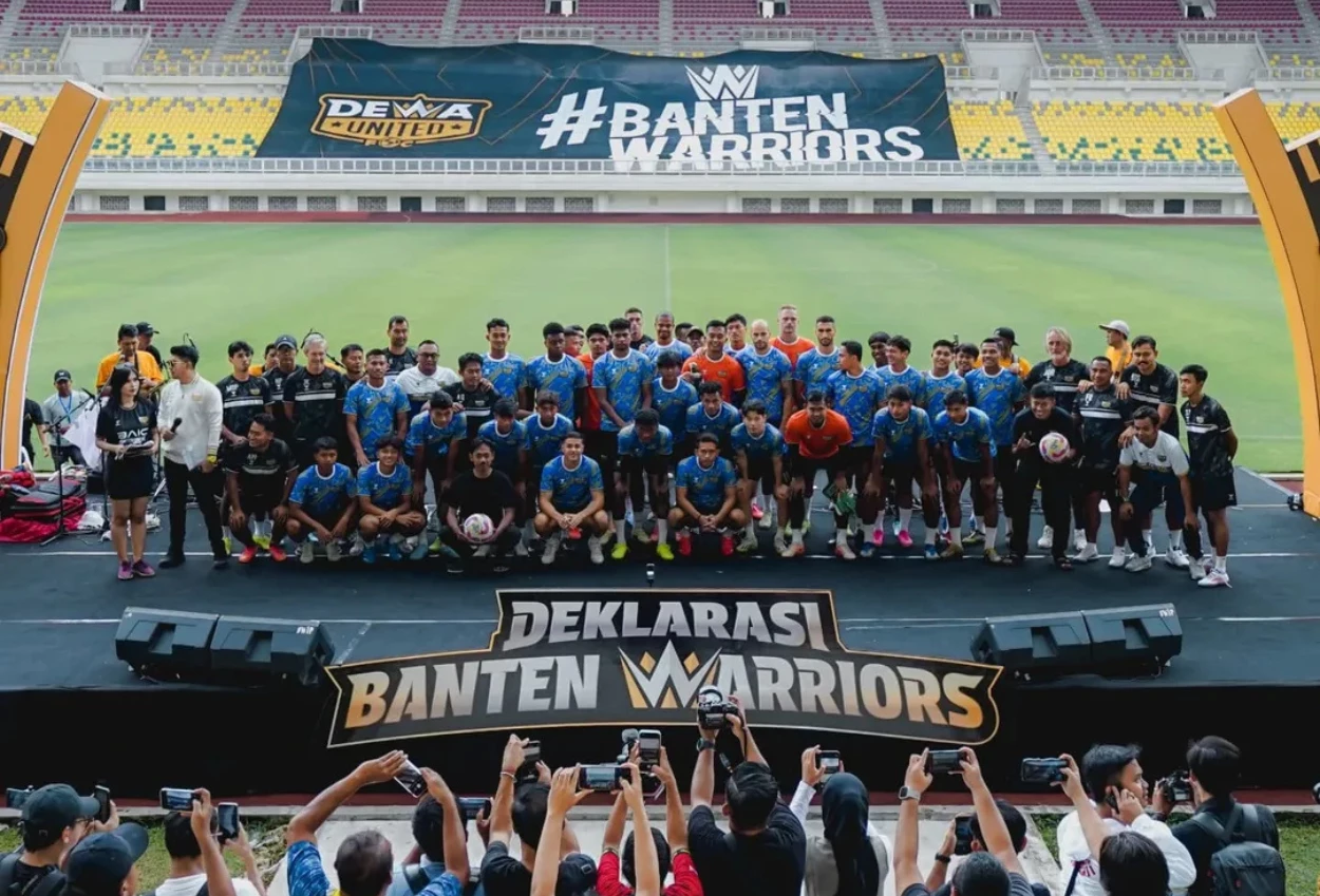Dewa United Fc Resmi Jadi Representasi Banten Di Liga 1 Dengan Julukan 'banten Warriors'