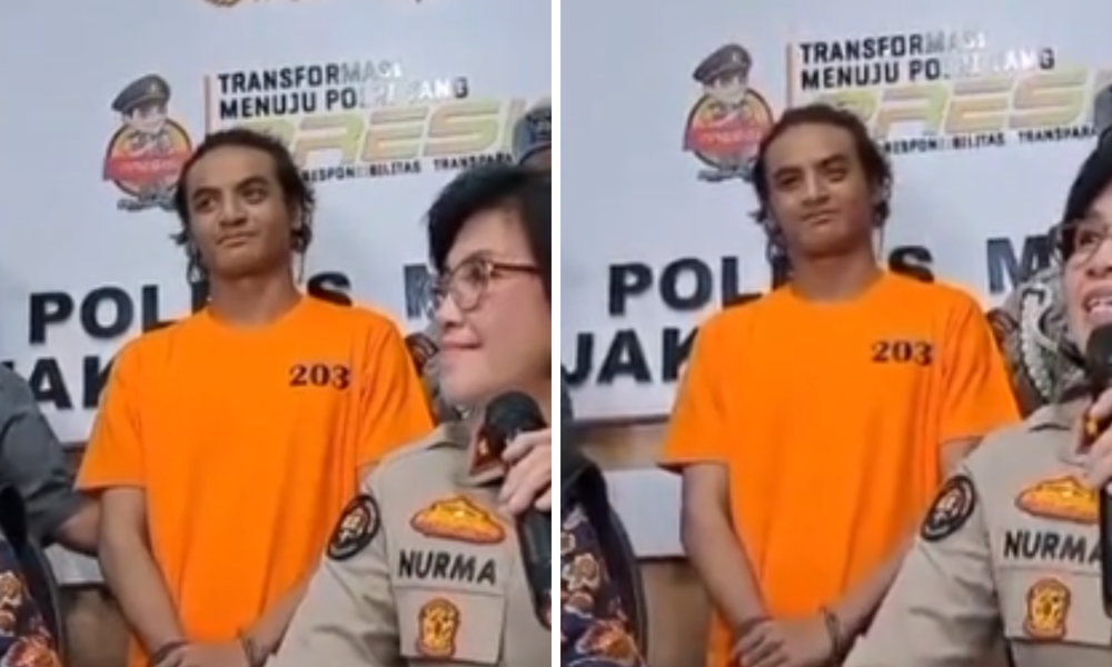 Ekspresi Vadel Badjideh Saat Gunakan Baju Tersangka Jadi Sorotan, Netizen Mantep Lu Begitu