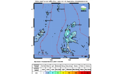 Gempa M6,0 Guncang Maluku Utara, Getarannya Terasa Kuat hingga Manado