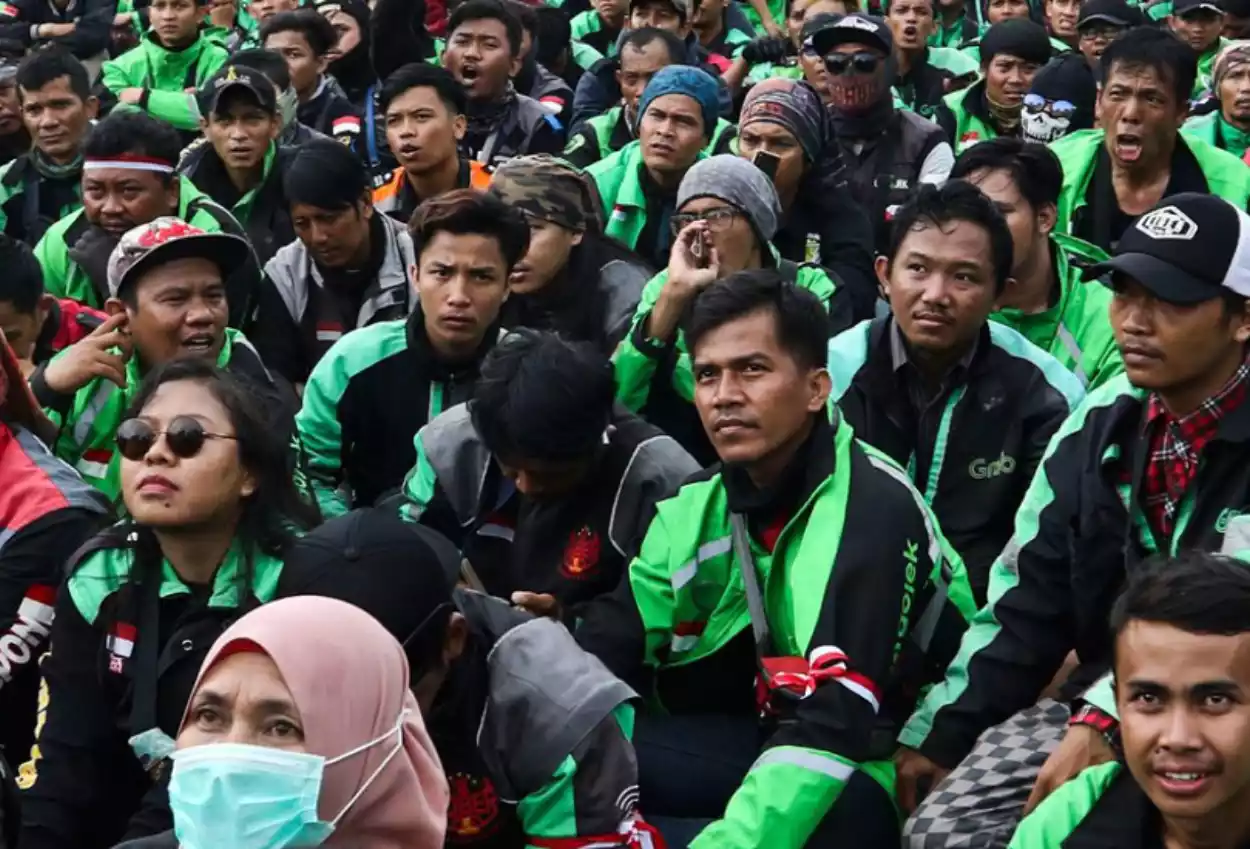 Hari Ini Ojol Adakan Demo Besar Tuntut Thr, Kemnaker Diminta Buka Suara