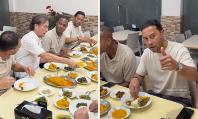 Heboh! Patrick Kluivert Dan Tim Pelatih Timnas Indonesia Makan Nasi Padang