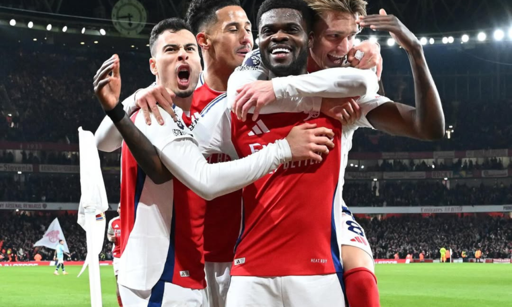 Kemenangan Telak! Arsenal Bantai Manchester City dengan Skor 5
