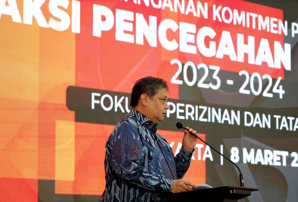 Menko Airlangga Sebut Ratifikasi Konvensi Antisuap Sebagai Syarat Penting Bagi Indonesia