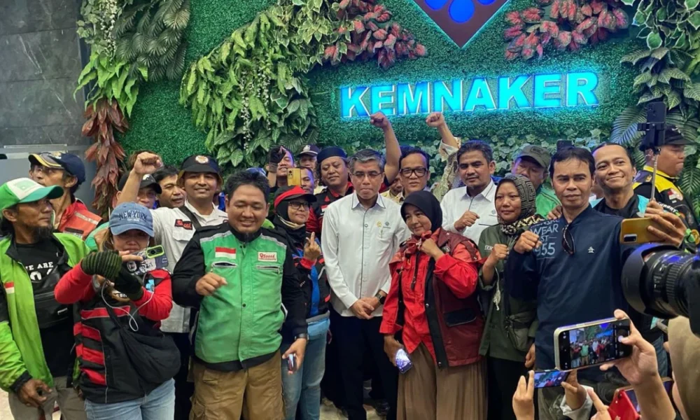 Menteri Ketenagakerjaan Terima Perwakilan Pengemudi Online, Tegaskan Komitmen Thr Dan Finalisasi Regulasi