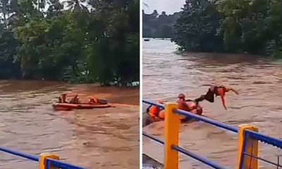 Perahu Basarnas Terbalik Di Maros, Tim Sar Terseret Arus Saat Evakuasi Warga