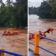 Perahu Basarnas Terbalik Di Maros, Tim Sar Terseret Arus Saat Evakuasi Warga