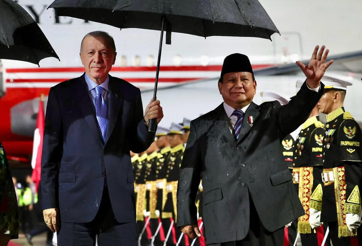 Prabowo Sambut Presiden Erdogan Di Bandara Halim Perdanakusuma