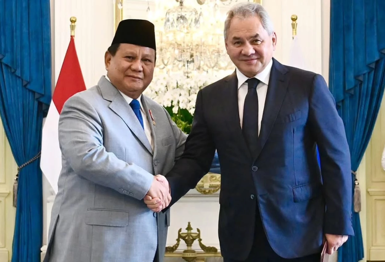Preiden Prabowo Terima Kunjungan Kehormatan Sergei Shoigu, Sekretaris Dewan Keamanan Rusia