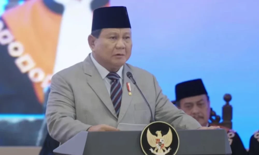 Presiden Prabowo Beri Hormat Hakim Agung Dalam Sidang Istimewa Laporan Tahunan Mahkamah Agung