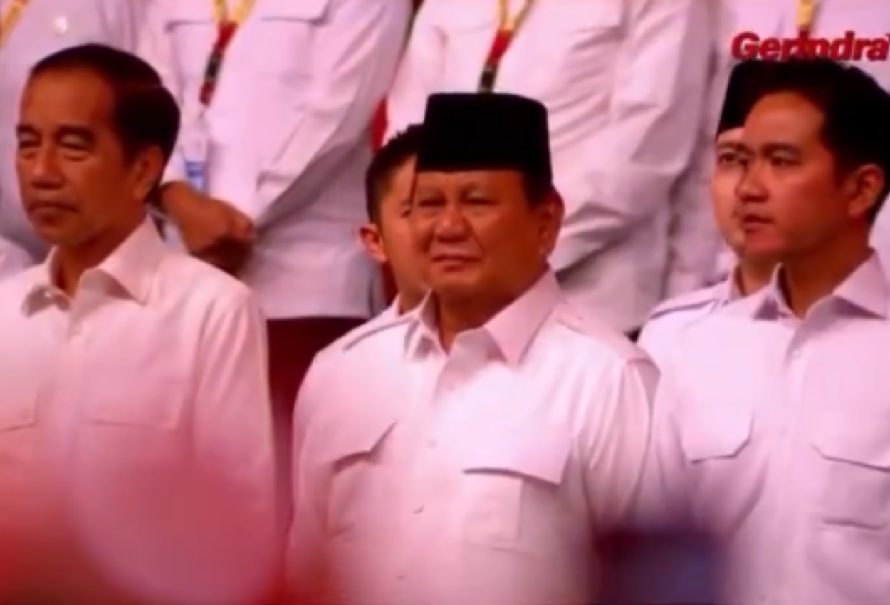 Presiden Prabowo Hadiri Hut Ke 17 Gerindra Bersama Jokowi Dan Gibran
