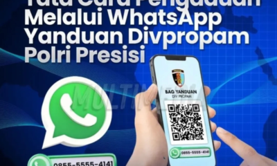 Propam Polri Sediakan Hotline Whatsapp 24 Jam Untuk Laporan Pelanggaran Dari Anggota Kepolisian
