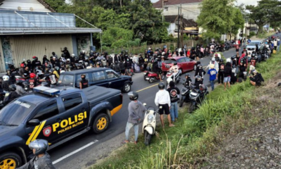 Puluhan Remaja Pesilat Ditangkap Polisi Usai Konvoi Motor Dengan Suara Knalpot Brong