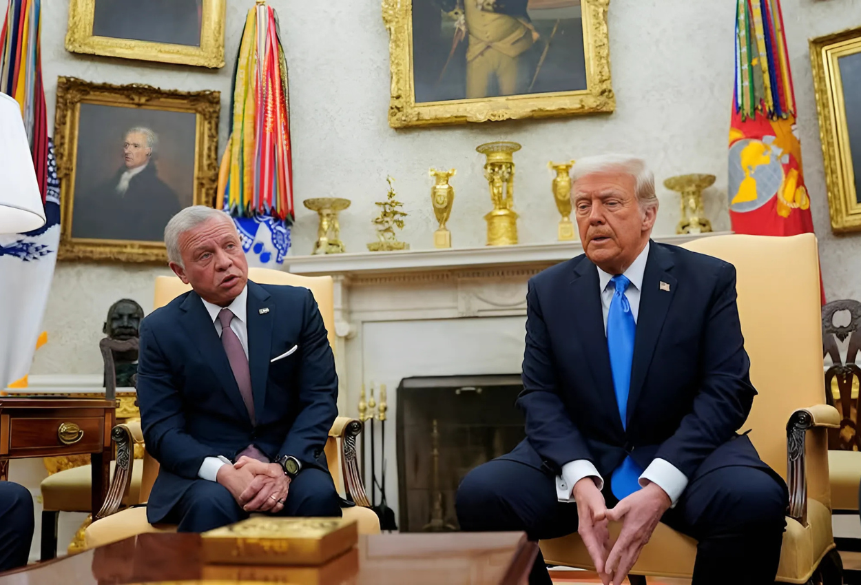 Raja Yordania Tolak Langsung Di Depan Muka Trump Terkait Rencana Relokasi Palestina