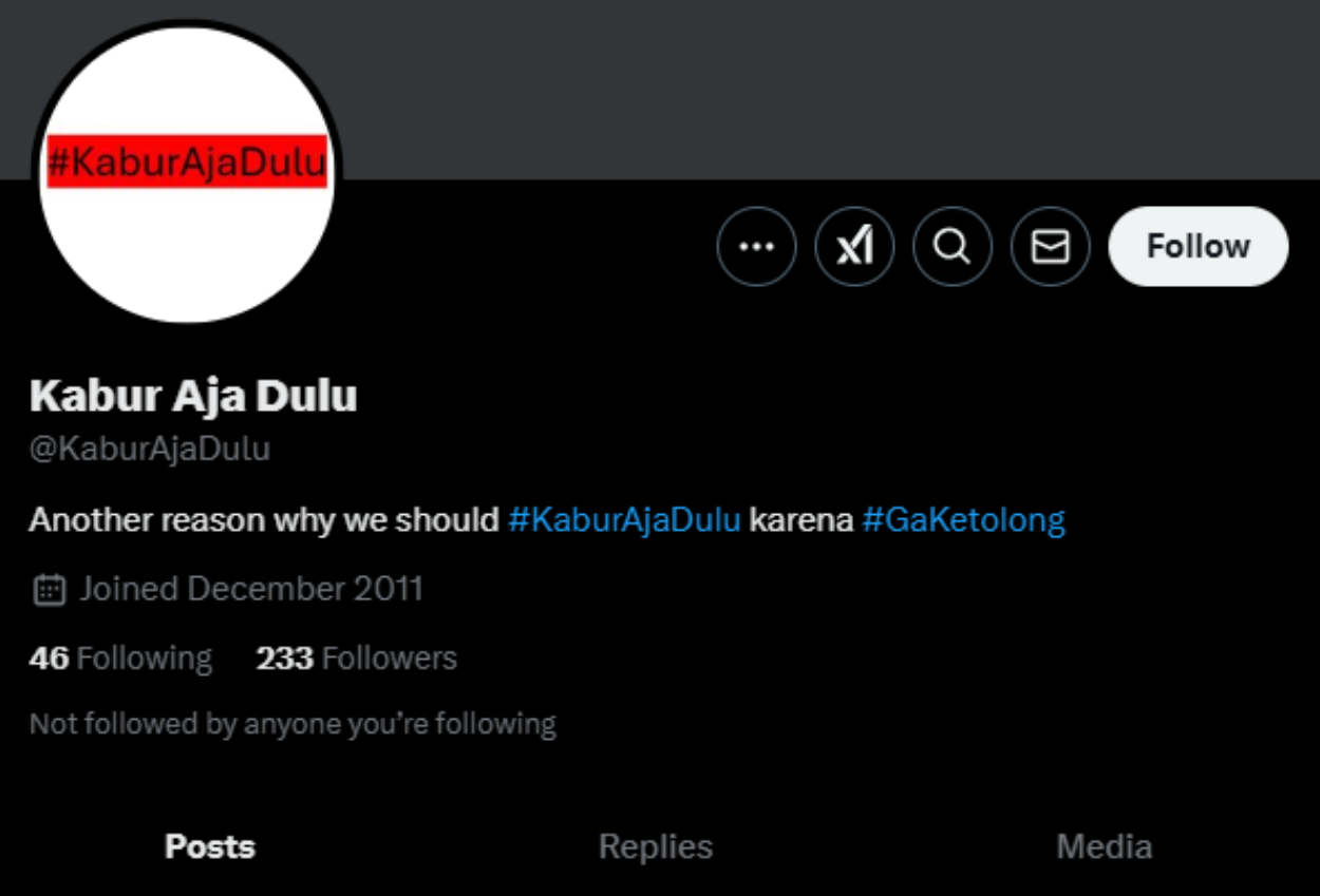 Ramai Di X, Tren Kabur Aja Dulu, Apa Maksudnya