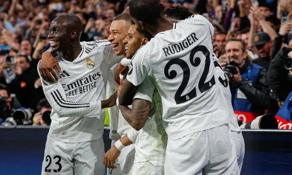 Real Madrid Kalahkan Manchester City 3 1, Mbappe Tampil Gemilang Dengan Hattrick